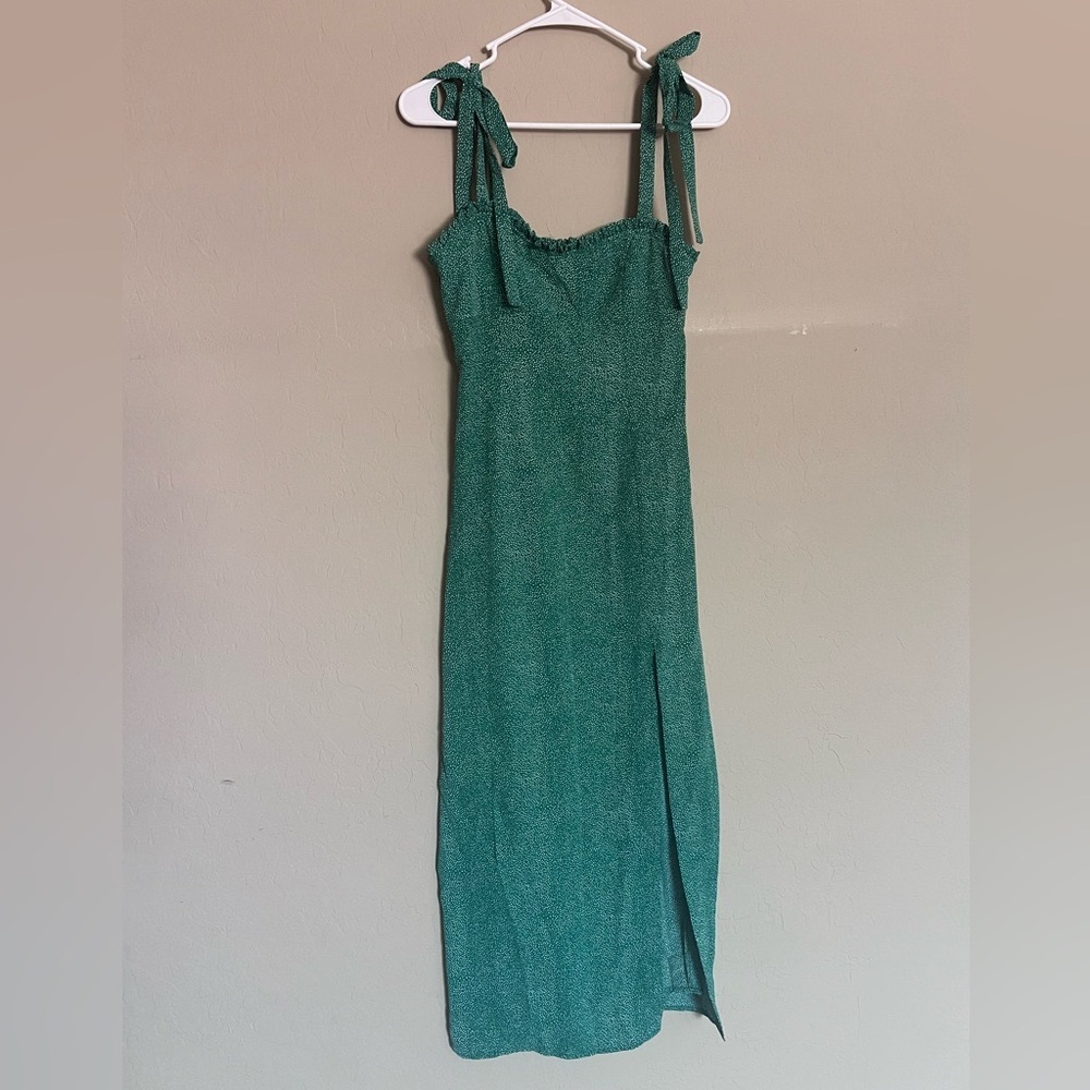 Green dress